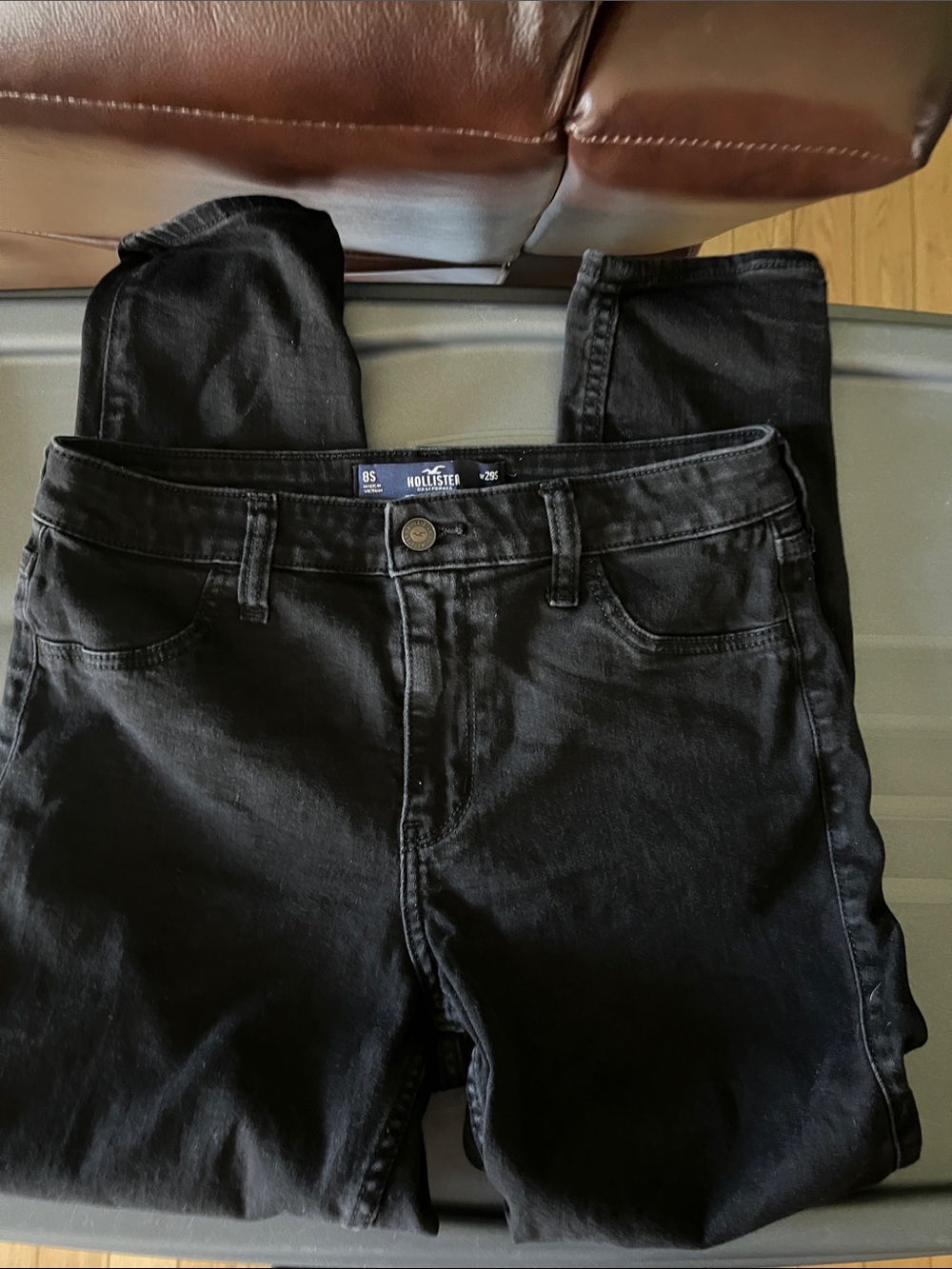 Hollister Black Skinny Jeans for Kids